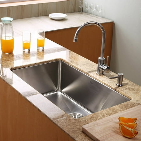 kraus khu100 30 kpf1612 kraus khu10030kpf2160sd20 single basin undermount kitchen sink with faucet kraus khu100 30 kpf1612 kraus khu10030kpf2160sd20 single basin undermount kitchen sink with faucet